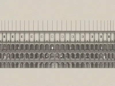 COLOSSEUM colossus of rome 3D model