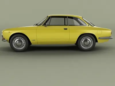 Alfa Romeo Giulia Sprint 1750 GT Veloce 3D model