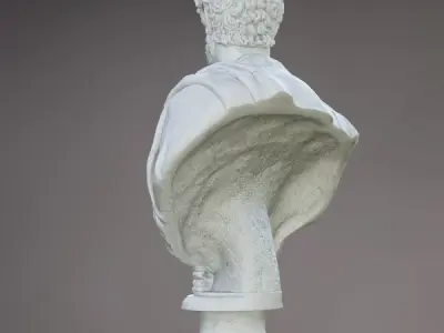 Bust of Commodus Emperor 3D model