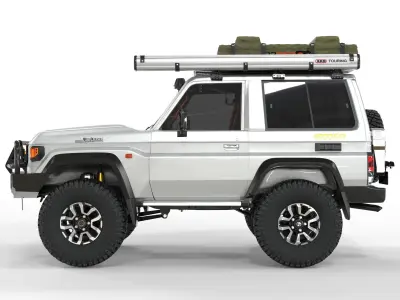Toyota Land Cruiser Serie 70 2024 ARB 3D model