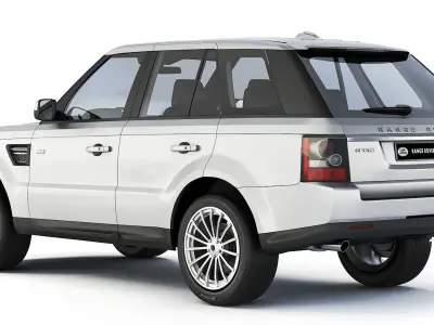 Land Rover Range Rover Sport 2009 3D model