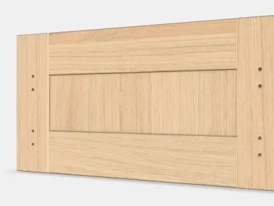 FORSBACKA Drawer front 3 Low-poly 3D model