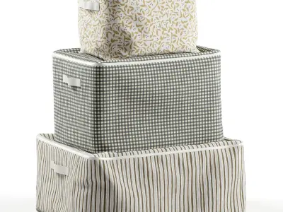 Decor Storage covers Set 101 3D model