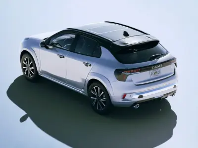 Lynk And Co 02 2021 Low-poly 3D model