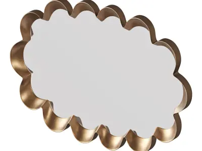 Anthropologie Scallop Mirror  3D model
