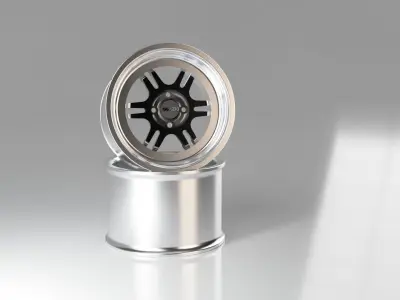 RPF1 Wheels 3D print model
