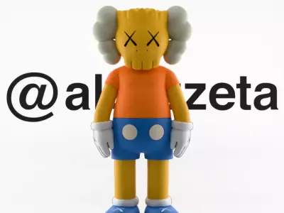 Kaws Bart Simpson x Homer Simpson x Marge Simpson for Print 3D print model