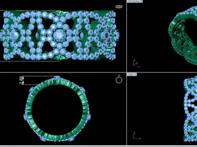 Eternity ring 3D print model