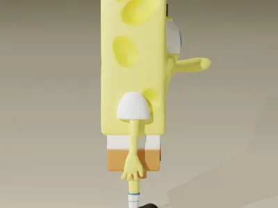 SPONGE BOB Free 3D print model