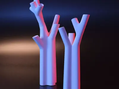 Vase tree  3D print model