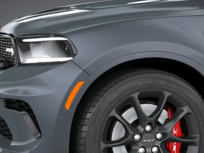 Dodge Durango SRT Hellcat 2021 3D model