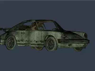 Porsche 911 Exterior 3D Scan 3D model