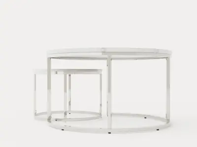 Carrie Satsbord Runt Low-poly 3D model