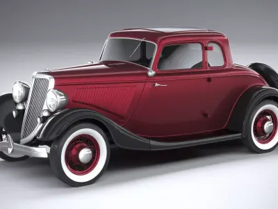F1934 Coupe  3D model