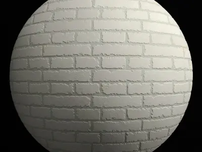Materials 25- Brick Tiles Pbr-4k-Sbsar 3D model