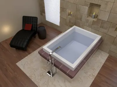 Bathroom 55 3D model