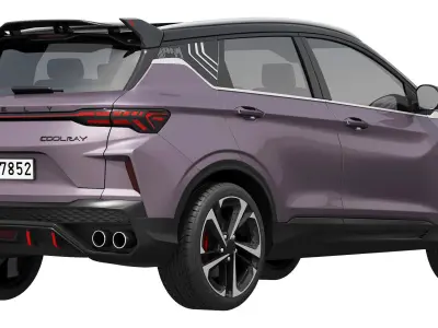 Geely new Coolray 3D model