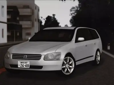 Nissan Stagea M35 3D model