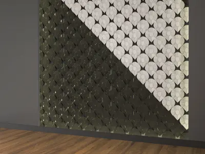Decorative wall 3D model