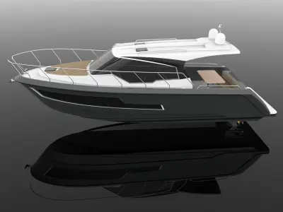 SPORT CRUISER BOAT 3D model