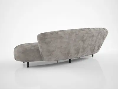 Christophe Delcourt Ana Meridienne Sofa 3D model