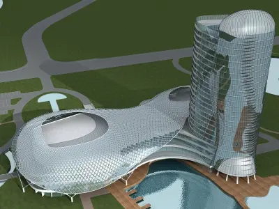 Building 92 3D model