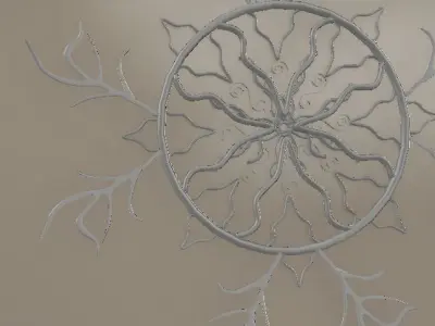 wall molding decoration  3D model