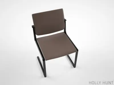 Holly Hunt Shadow dining chair 3D model