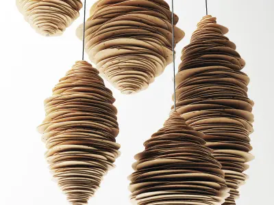 Parametric vespiary decor n1 3D model