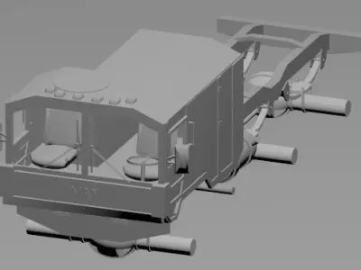 man kat1  Low-poly 3D model