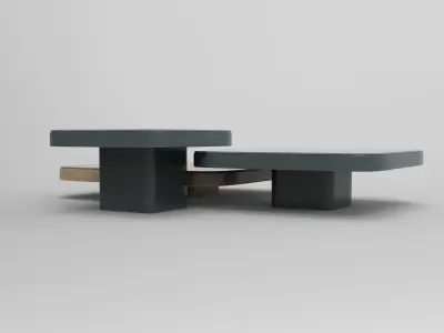 Hoty Coffee Table Low-poly 3D model