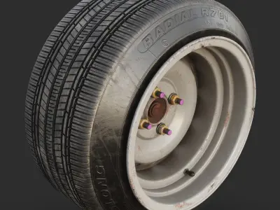 Stance Wheel 3D model