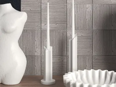 Decoration Set - Livingroom 07 3D model