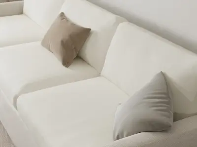 Parisian interior scene 3D model