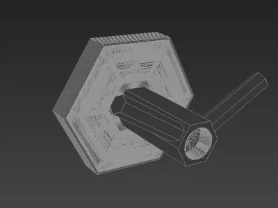 Orchid Diamond Toweling Double 3D model