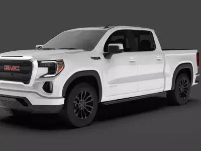GMC Sierra 1500 Elevation 2020 3D model