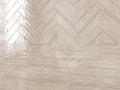 Slash DEcor 3 x 12 Ceramic Subway Tile 3D model