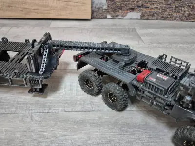 Semi-trailer Low loader 3D model