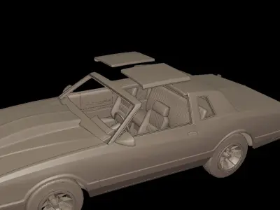 custom monte carlo 86 ss 3D PRINT MODEL 3D print model