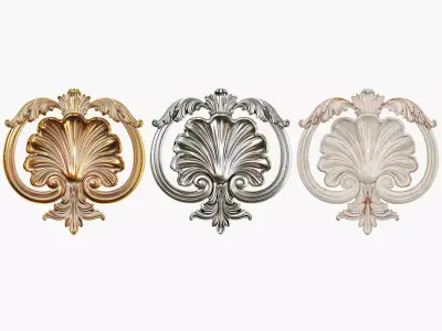 Classic carved 178 3D model