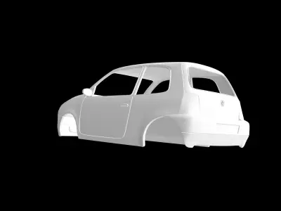 Volkswagen Lupo 3D print model