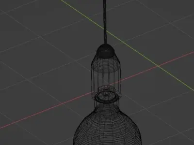Lamp02 light bulb Free 3D model