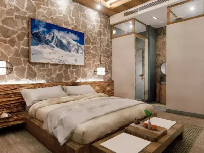 Hotel Room -B1 3D model