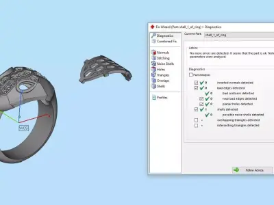 Bvlgari Snake Ring Jewelry Brand Gold  3D print model