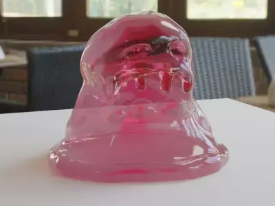 Slime Creature Low-poly 3D model