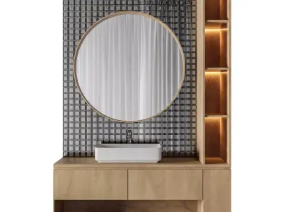 Luxury Bathroom 73 3D model