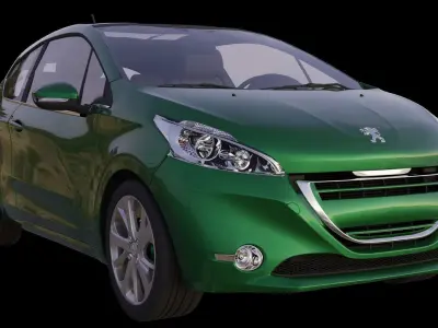 Car hyundai 3D model
