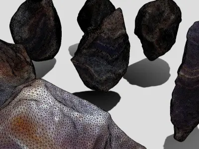 Agate MEGA Crystal Rock Collection 3D model