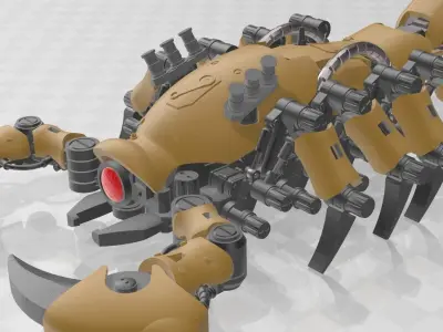 Mech scopion Free 3D print model