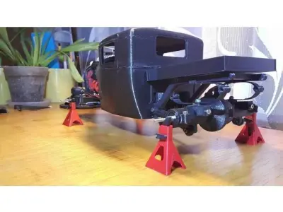 Hotrod teflon intake manifold 3D print model